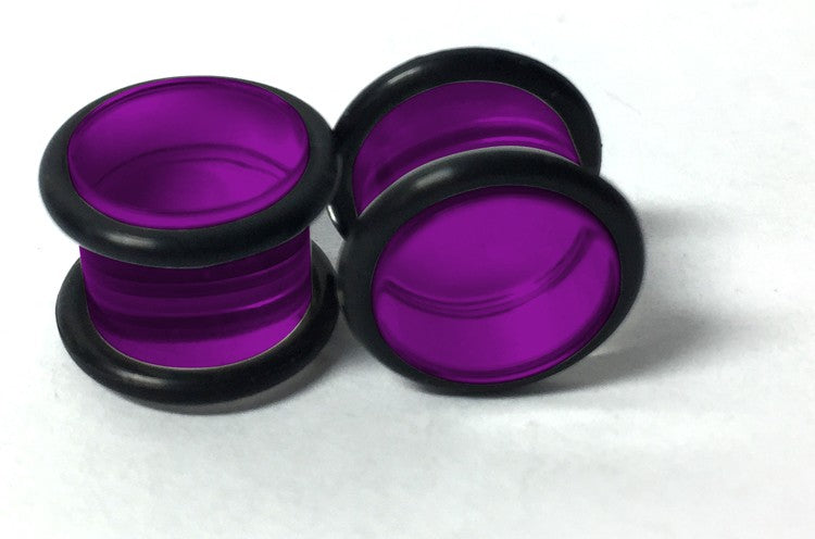 UV Acrylic Grooved Plugs
