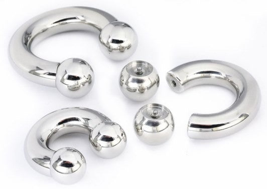 00g Internal Threaded Steel Circular Barbell