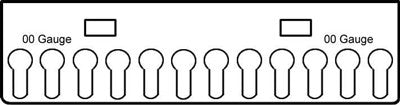 Acrylic Jewelry Display Racks for 18” Double Sided Body Jewelry Display