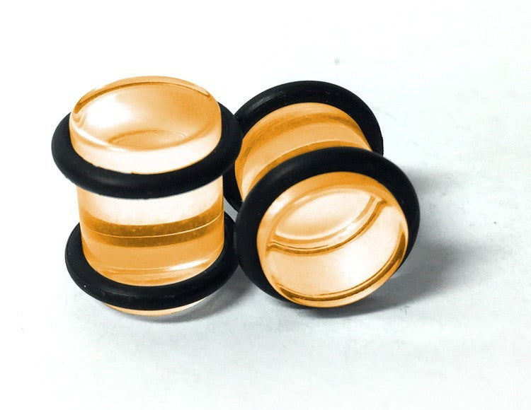 UV Acrylic Grooved Plugs