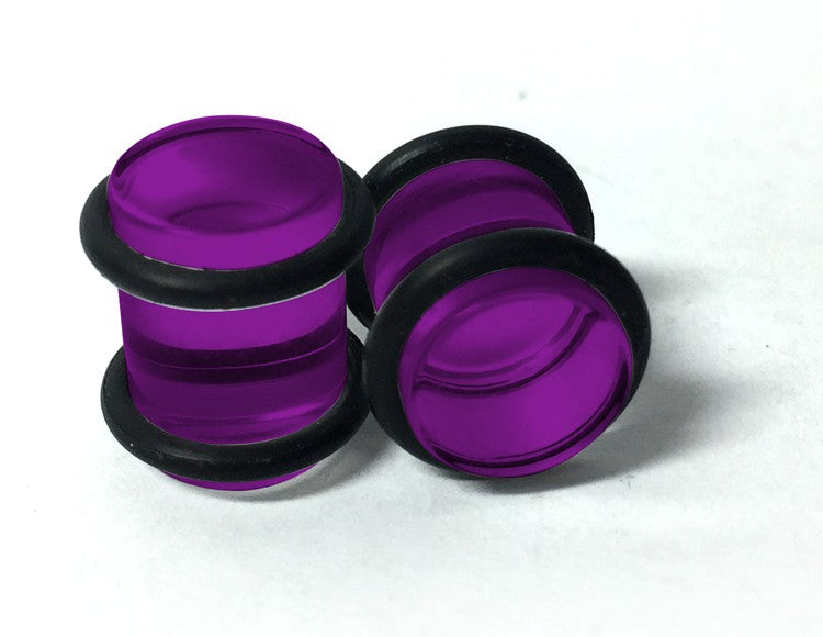UV Acrylic Grooved Plugs