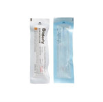 0g (8mm) Disposable Plastic Receiving Tubes by Saferly - Box of 50