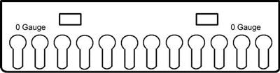 Acrylic Jewelry Display Racks for 18” Double Sided Body Jewelry Display