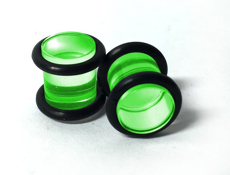 UV Acrylic Grooved Plugs