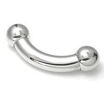 0g Internally Threaded Steel Curved Barbell