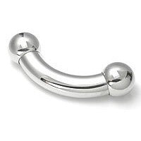 0g Internally Threaded Steel Curved Barbell