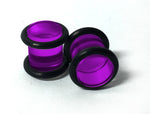 UV Acrylic Grooved Plugs
