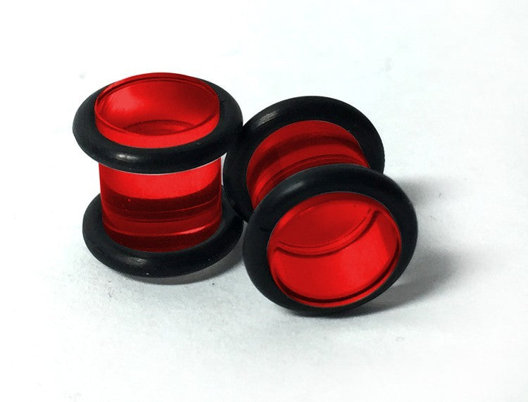 UV Acrylic Grooved Plugs