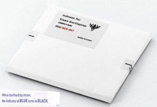 Saferly Internal Steam Indicators - Used with Sterilization Pouches - Box of 1000