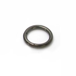 14g BlackArt Titanium Segment Rings