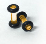 UV Acrylic Grooved Plugs
