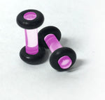 UV Acrylic Grooved Plugs