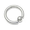 10g Steel Captive Bead Ring