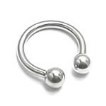 10g Steel Circular Barbell