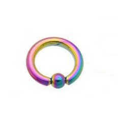 10g Titanium Captive Bead Ring