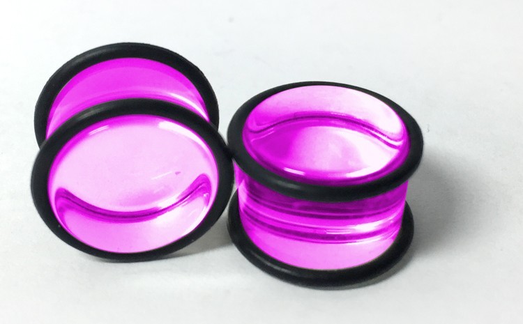 UV Acrylic Grooved Plugs