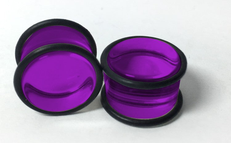 UV Acrylic Grooved Plugs