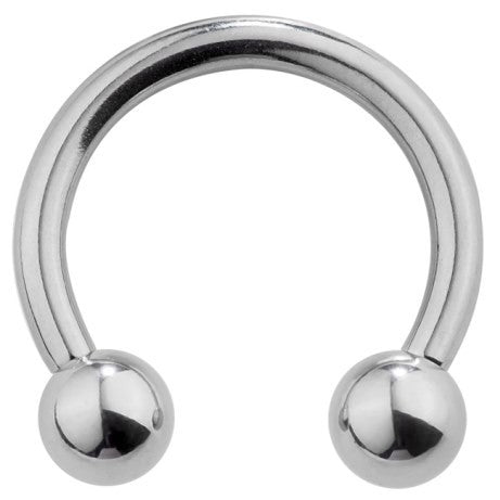 12g Steel Circular Barbell