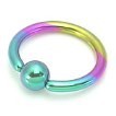 12g Titanium Captive Bead Ring