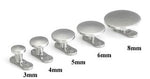 14g - 12g Internally Threaded Flat Steel Disc