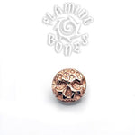 14g "Ancient Remains" Skull Threaded Ends in Sterling Silver