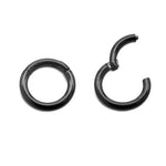 14g BlackArt PVD Titanium Segment Clicker
