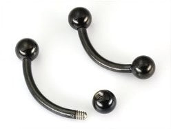 14g BlackArt Titanium Curved Barbell