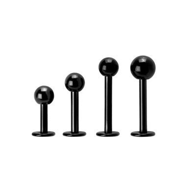 14g BlackArt Titanium Labret