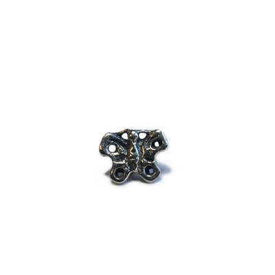 14g Butterfly Mini Threaded Ends in Sterling Silver - TESI6