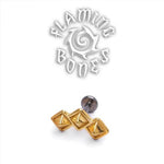 14g Giza Cluster Threaded Ends in Sterling Silver