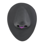 14g Hinged Titanium Captive Bead Clicker Ring