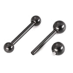 14g Internal BlackArt Titanium Straight Barbell
