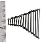 14g Internal BlackArt Titanium Straight Barbell