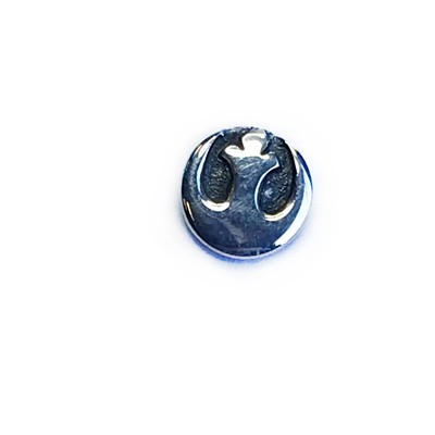14g "Rebel Alliance" Threaded Ends in Sterling Silver