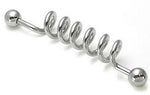 14g Shaped Steel Industrial Barbell