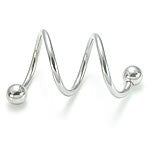 14g Surgical Steel Helix Twist