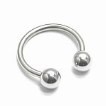 14g Surgical Steel Externally Threaded Circular Barbell