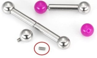 14g Threaded Converter Post - 1.2mm
