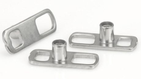 14g Titanium Dermal Anchor - Square Base