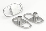 14g Titanium Dermal Anchor with 2-Hole Oval Base