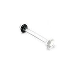 14g to 8g Acrylic Tongue Retainer