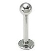 16g Externally Threaded Steel Labret