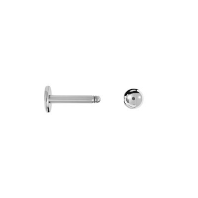 16g Externally Threaded Titanium Labret