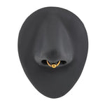 16g Hinged Titanium Captive Bead Clicker Ring