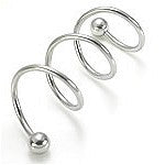16g Surgical Steel Helix Twist