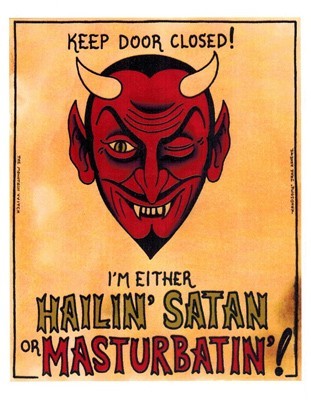 8.5" x 11" Full Color Print by Handsome Jake - Keep Door Closed