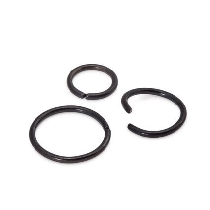 18g BlackArt Seamless Niobium Ring