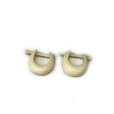 18g Classic Stirrups in Bone - RU1