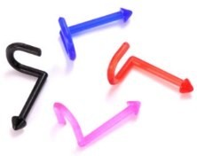 18g Cone Top Bioplastic Nostril Screw