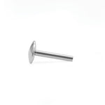 18g Internal UFO ROUNDED Disc Steel Labret Post - Version 1